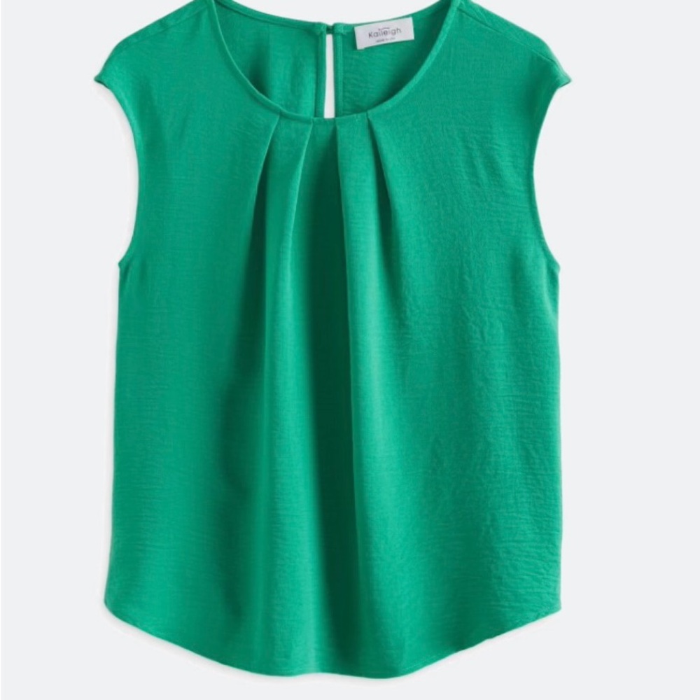 Kaileigh Mariah Pleated Blouse